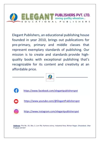 Elegant Publishers Pvt. Ltd.