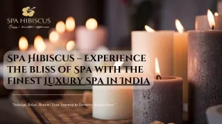 Best  Wellness Spa Service Company In India