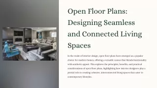 Open Floor Plans_ Designing Seamless and Connected Living Spaces
