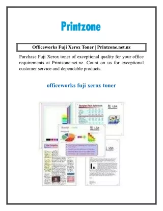Officeworks Fuji Xerox Toner  Printzone.net.nz
