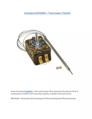Cleveland KE55069-1 Thermostat | PartsFe