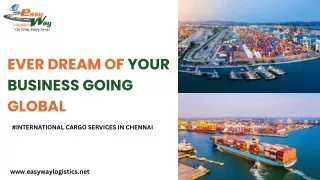 International Cargo Services in Chennai | Easyway Logistics