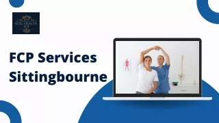 Personalized FCP Services Sittingbourne by Xcel Health FCP