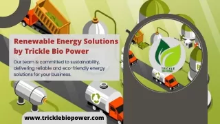 Eco-Friendly Energy for Commercial Success