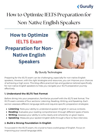 How to Optimize IELTS Preparation for Non-Native English Speakers