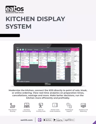 Kitchen Display System | Restaurant Technology | eatOS