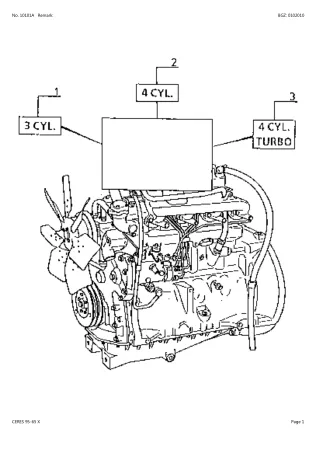 CLAAS CERES 95-65 X TRACTOR Parts Catalogue Manual (SN CT42F0050-CT42F2555)