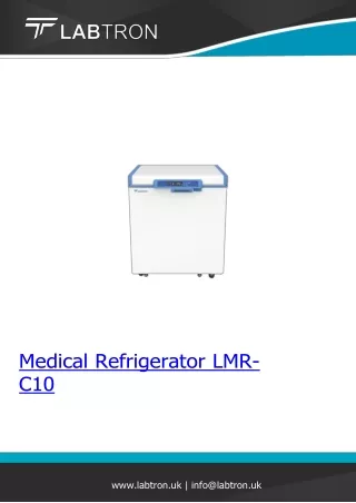 Medical Refrigerator Chest