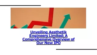 Aesthetik Engineers Limited IPO