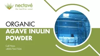 Organic Agave Inulin Powder