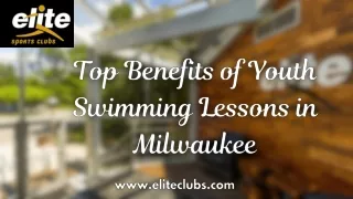 Top Benefits of Youth Swimming Lessons in Milwaukee