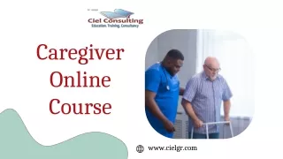 Caregiver Online Course