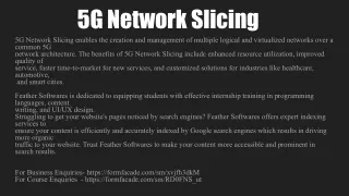 5G Network Slicing