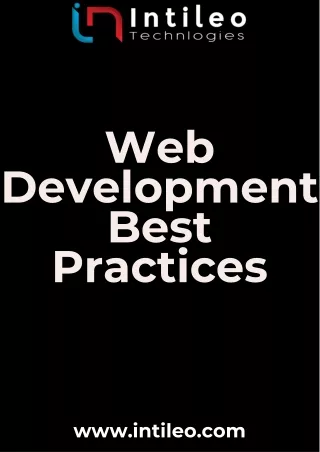 Web Development Best Practices