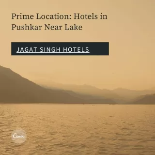 Prime Location Hotels in Pushkar Near Lake (1)