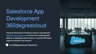 Salesforce-App-Development-360degreecloud