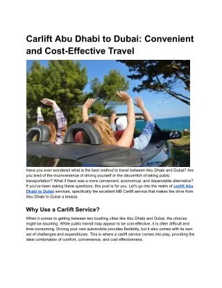 Carlift Abu Dhabi to Dubai_ Convenient and Cost-Effective Travel (1)