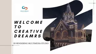 Impressive 3D designing services at Mohali- CREATIVE DREAMRS