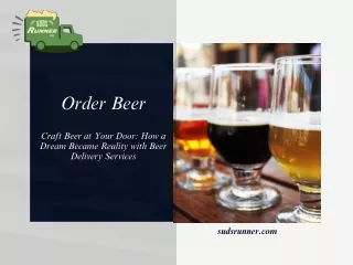 Order Beer