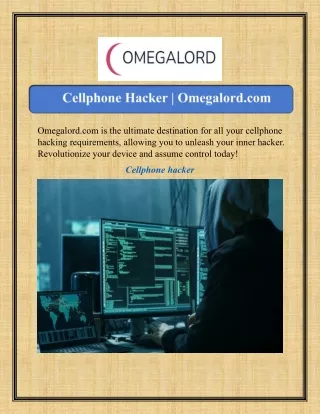 Cellphone Hacker | Omegalord.com