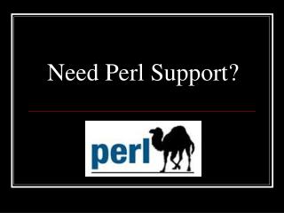 Perl Development