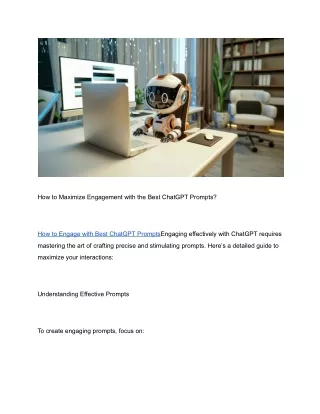 How to Maximize Engagement with the Best ChatGPT Prompts?