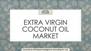 Extra Virgin Coconut Oil market