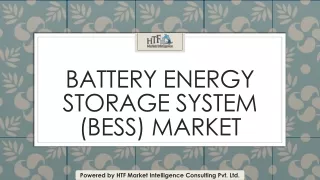 Battery Energy Storage System (BESS) Market