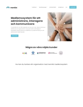 Medlemssystem för smidig hantering av medlemskap