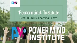 Get Prepared With The Best RRB NTPC Coaching Centre In Jaipur - Learn With Power