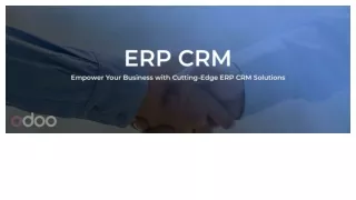 CRM Module in ERP