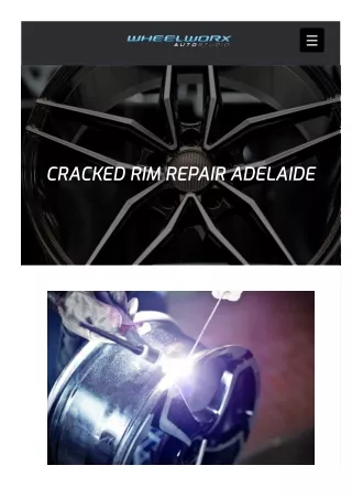 Cracked Rim Repair Adelaide