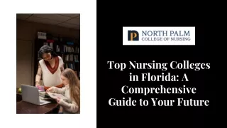 Top Nursing Colleges in Florida A Comprehensive Guide to Your Future