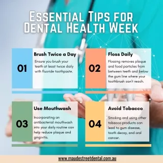 Essential Tips for Dental Health Week