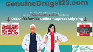 Order Ifosfamide Online - Express Shipping