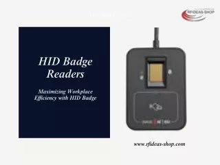 HID Badge Readers