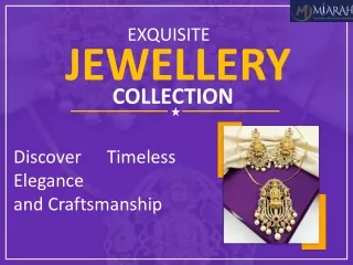 Exquisite Jewellery Collection