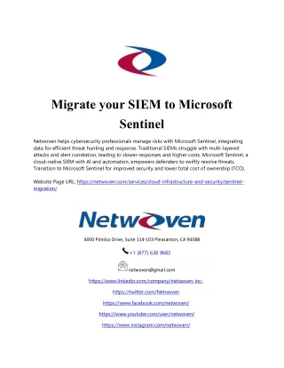 Migrate your SIEM to Microsoft Sentinel