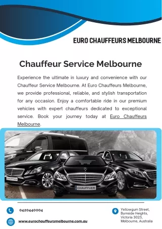 Chauffeur Service Melbourne (1)