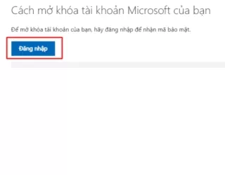 Tài khoản Microsoft bị khóa: Nguyên nhân và cách khắc phục