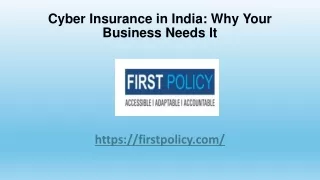 Cyber Insurance in India Why Your Business Needs It