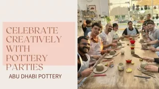 Celebrate Creatively with Pottery Parties