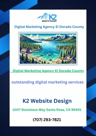 Digital Marketing Agency El Dorado County