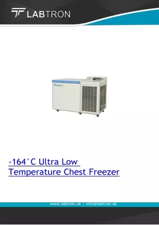-25°C Chest Freezer