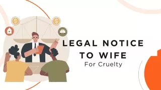 Legal Notice To Wife For Cruelty