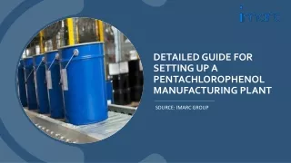 Pentachlorophenol Manufacturing Plant PDF 2024