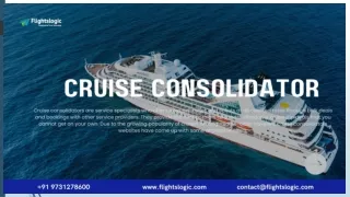 Cruise Consolidator | Cruise Aggregator