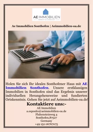 Ae Immobilien Sonthofen  Aeimmobilien-oa.de