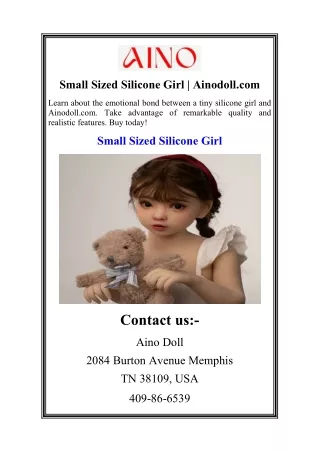 Small Sized Silicone Girl  Ainodoll.com