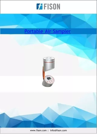 Portable Air Sampler